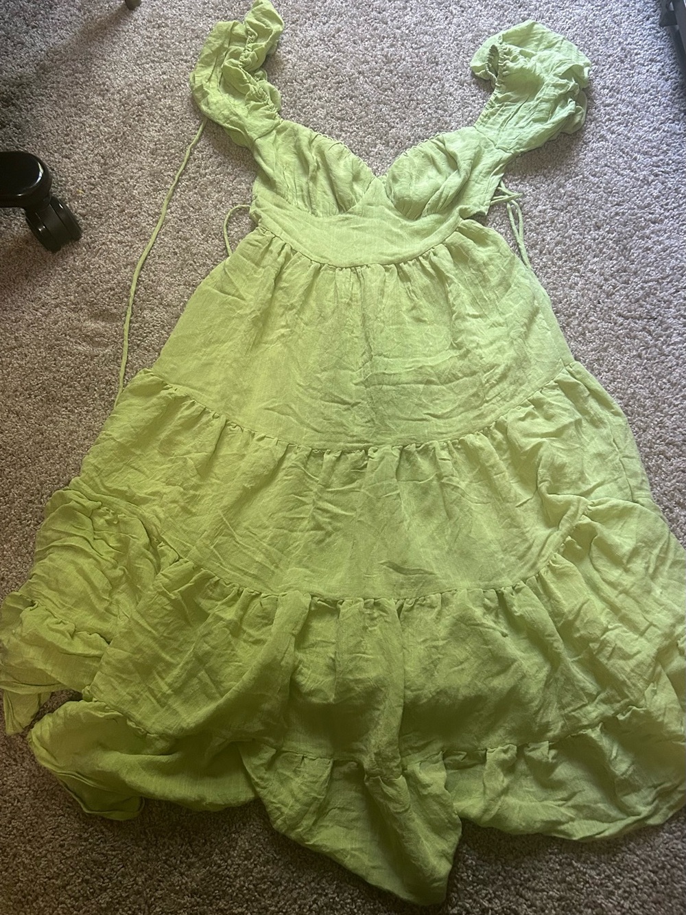 Princess Polly Danny Midi Dress in light green